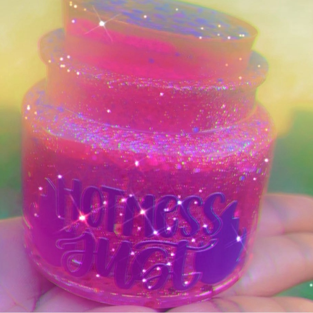 Glittery Pink Body Scrub